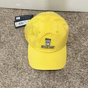 NWT Vineyard Vines Special Edition Kentucky Derby Mint Julep Yellow Hat